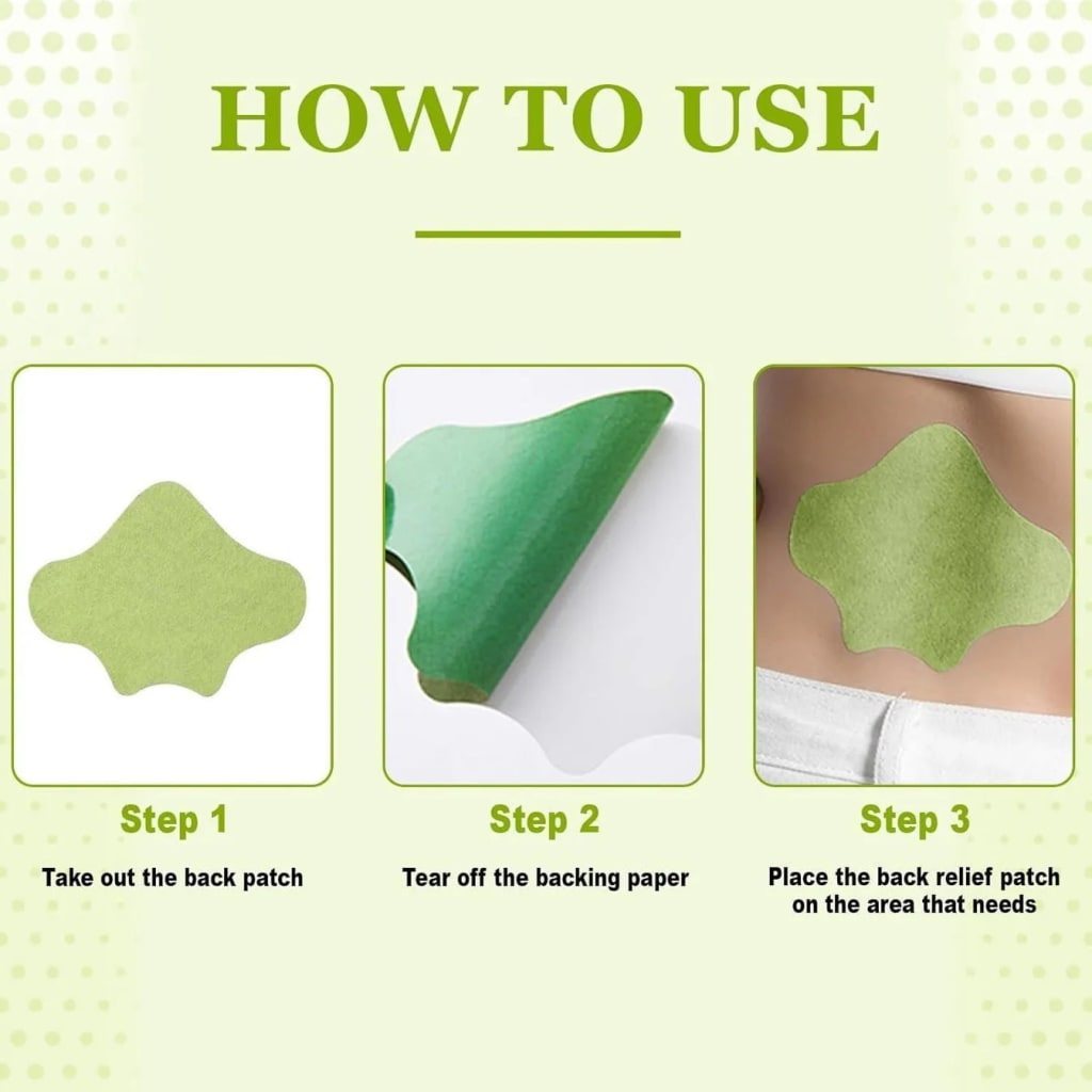 Herbal Knee Pain Relief Patches